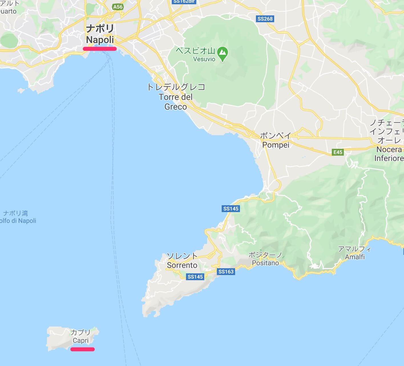 移動 ナポリからカプリ島へ船 フェリー で移動する方法 アナカプリ地区へのバス タクシーでの移動方法 福岡に移住した駆け出しフリーランスのブログ